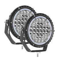 Luz de trabajo LED de 7 pulgadas de alta potencia de 7 pulgadas 8200LM Luz de conducción de camiones Offrow Truck para camión Jeep 4x4 ATV SUV